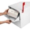 Architectural Mailboxes Mailbox, White, Post Mount, Extra Large 6200W-10 - alternate 7